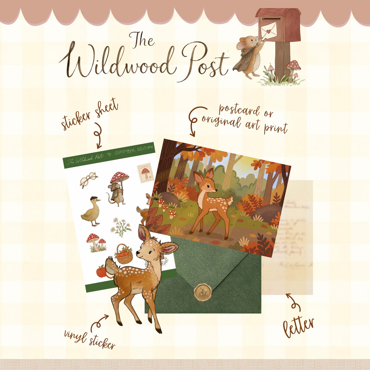 🦌🌲 The Wildwood Post - Mail Club📮